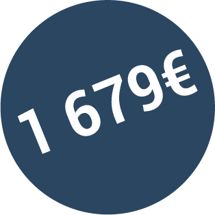 Tarif 1679 €