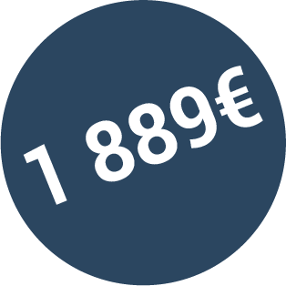 Tarif 1889 €