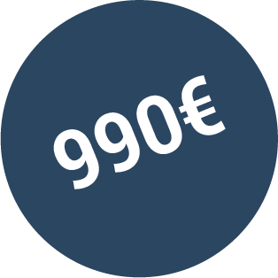 Tarif 990 €